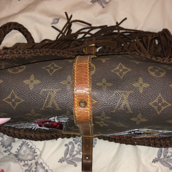 Authentic Louis Vuitton bag (Vintage Boho revamp) - Picture 8 of 8